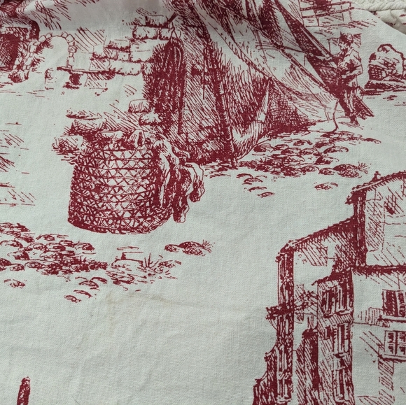 FOUR *****RARE****Discontinued Toile Pottery Barn Pillow Covers (covers only). - Picture 4 of 4